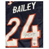 Champ Bailey Signed With Beckerr COA Denver Broncos Jersey
