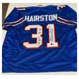Maxwell Hairston Signed Jersey With Beckett COA Bussalo Bills Jersey Size XL