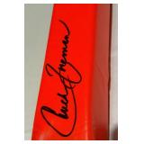 Chuck Foreman Signed With Beckett COA Endzone Pylon Minnesota Vikings