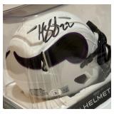 Harrison Smith Signed With Beckett COA Minnesota Vikings Mini Football Helmet