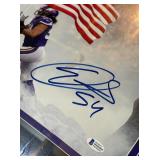 Eric Kendricks Signed With Beckett COA Framed and Matted Minnesota Vikings Football Photo