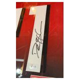 Deion Sanders Signed, Framed, and Matted Jersey With Photos and Beckett COA Atlanta Falsons Football