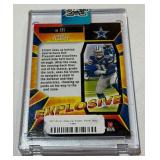 Ezekiel Elliott /10 Gold Explosive Insert 2021 Absolute #E11 Numbered 04/10 Football Card