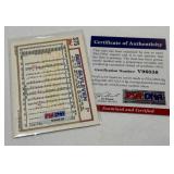 Bert Blyleven On-Card Auto With PSA COA 1992 Topps Gold Minnesota Twins Baseball Card