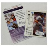 Kent Hrbek On-Card Auto With JSA COA 1990 Upper Deck Minnesota Twins Baseball Card