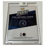 Karl-Anthony Topps /992023 The Narional Panini Case Breaker #43 Numbered 028/199 Minnesota Timberwolves Basketball Card