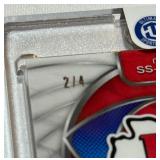 Christian Okoye Auto /4 2024 Spectra Spectral #SS-COA RARE Numbered 2 of 4 Football Card