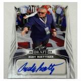 Rudy Ruettiger Auto2023 Leaf Draft #BA-RR2 Football Card
