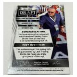 Rudy Ruettiger Auto2023 Leaf Draft #BA-RR2 Football Card