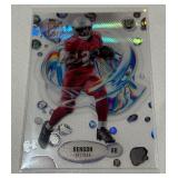 Trey Benson RC 2025 Topps Signature Class Fluidity #F-14 Rookie Footbal Card