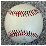 Hank Aaron Signed Vintage Wilson Babe Ruth League Baseball