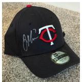 Joe Mauer Signed New Minnesota Twins Baseball Hat
