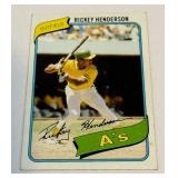 Rickey Henderson RC 1980 Topps #482 Vintage Iconic Rookie Baseball Card