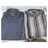(A-3) 8 New Cotton Reel Shirts Butt...