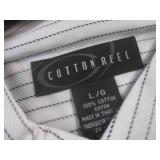 (A-3) 8 New Cotton Reel Shirts Butt...