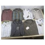 (A-1) 8 New Cotton Reel Shirts Butt...