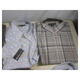 (A-1) 8 New Cotton Reel Shirts Butt...