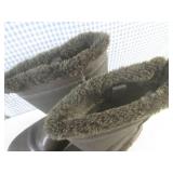 (BS) Pair of Coleman Faux Fur Lined...