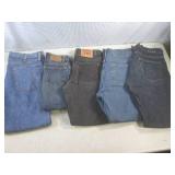 (CS) 5 Pair of Assorted Jeans - Rus...