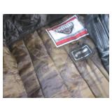 (BR1) FirstGear Leather Motorcycle ...