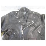 (BR1) New FMC Leather Motorcycle Ja...