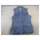 (BR1) B.W.B Denim Vest Size M...