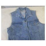 (BR1) B.W.B Denim Vest Size M...