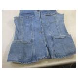 (BR1) B.W.B Denim Vest Size M...