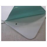 (G-1) 8 Metal Blank Signs in White ...