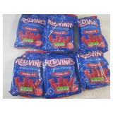 (B-3) 6 Bags of Red Vines Jumbo Twi...