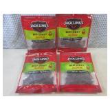 (B-2) 4 Bags of Jack Links Jalapeno...