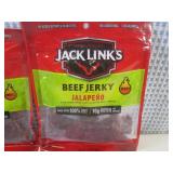 (B-2) 4 Bags of Jack Links Jalapeno...
