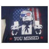 (BR1) Trump You Missed T-Shirt Size...
