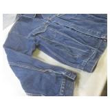 (BR1) Levi Strauss Denim Jacket Siz...