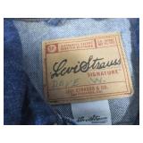 (BR1) Levi Strauss Denim Jacket Siz...
