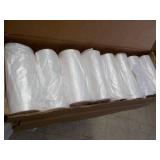8 Rolls of Clear Plastic 33 Gallon ...