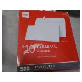 500 #10 Clean Seal Self Adhesive En...