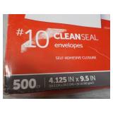 500 #10 Clean Seal Self Adhesive En...