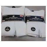 12 Pair Wear Proof White Socks size...