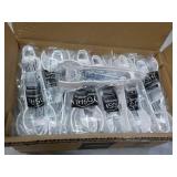 Case of 48 White Plastic 7" Tongs...