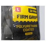 2 packs 12 Gloves each Firm Grip Po...