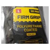 2 packs 12 Gloves each Firm Grip Po...