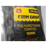 2 packs 12 Gloves each Firm Grip Po...