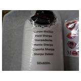 Bedsure Marilyn Monroe Sherpa Blank...