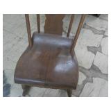 Vintage Wood Rocking Chair...