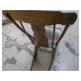 Vintage Wood Rocking Chair...