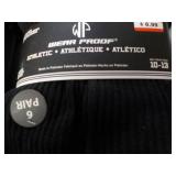 12 Pair Wear Proof Black Stockings...