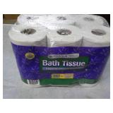 12 rolls Paque Bath Tissue...