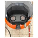 Ridgid 6 Gallon 150 PSI Pancake Air Compressor with Hose and Inflation Gun