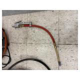 Ridgid 6 Gallon 150 PSI Pancake Air Compressor with Hose and Inflation Gun